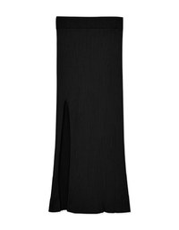 SideSlit Bodycon Wrap Knit Maxi Maxi Long Skirt