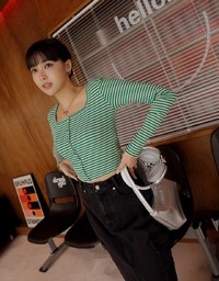 Cargo Style Front Slit Denim Jeans Maxi Skirt