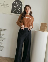 Wizardly Waistline Suit Pants