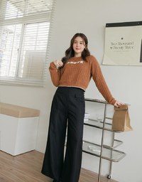 Wizardly Waistline Suit Pants
