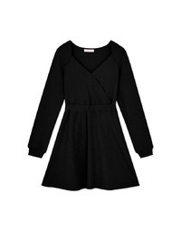 Heart-Neck Mini Dress