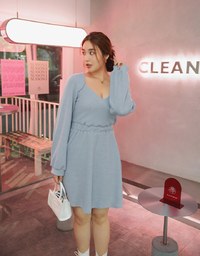 Heart-Neck Mini Dress