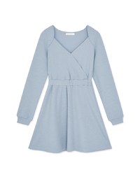 Heart-Neck Mini Dress