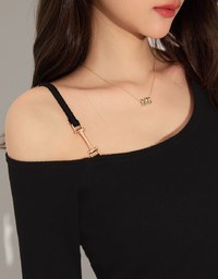 One Shoulder Lettuce Edge Mini Dress (With Padding)