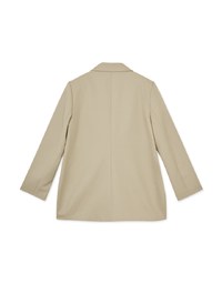 Neat Side Slit Blazer (With Shoulder Pads)