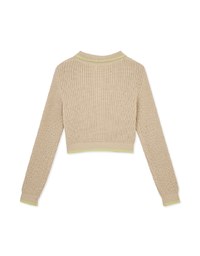 Très Chic Color Knit Blazer Jacket