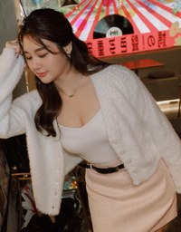 Argyle Mohair Blazer Jacket