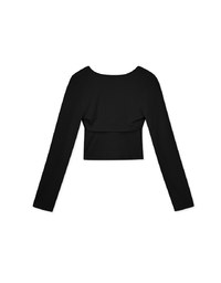 2WAY Detachable Knit Top (With Padding)