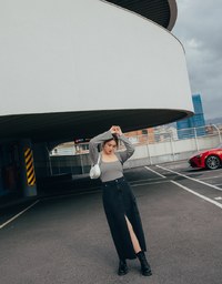 2WAY Detachable Knit Top (With Padding)