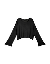 Soft Grunge Sheer Knit Top