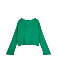 Soft Grunge Sheer Knit Top
