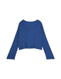 Soft Grunge Sheer Knit Top