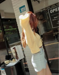 3WAY Strappy Loose Knit Top
