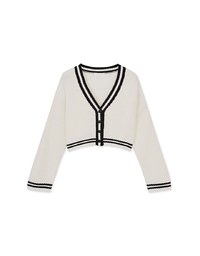 Preppy Color Knit Top