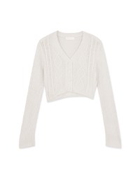 Twisted Knit Crop Top