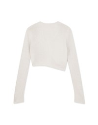 Twisted Knit Crop Top