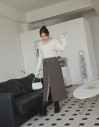 Twisted Knit Crop Top