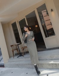 Cross Straps Knit Top