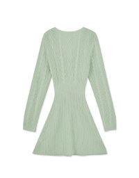 V-neck Twist Bodycons Mini Dress