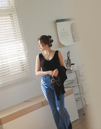 Hollow Knit Top