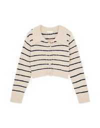 Lapel Line Knit Top