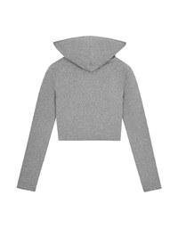 【SHIUAN'S DESIGN】Micro Cut Out Hooded Top