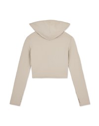 【SHIUAN'S DESIGN】Micro Cut Out Hooded Top