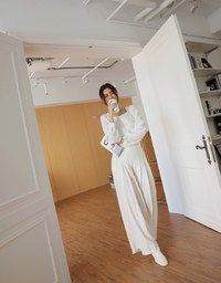 Elegant Chic Puff Long Sleeve Top