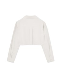 Versatile Cropped Shirt