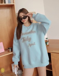 Western Spray Style Fleece Long T-Shirt