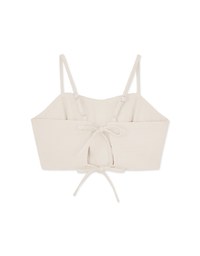 Back-tie Strap Cami Top