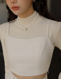 Back-tie Strap Cami Top