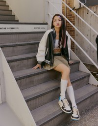 【SHIUAN'S DESIGN】Classic Pleated Mini Skirt (With Belt)