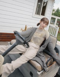 【MEIGO's Design】Fashionable Matte Faux Leather Wide Pants