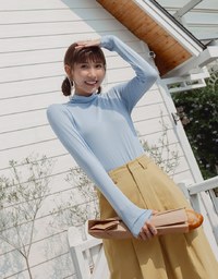 【MEIGO's Design】Pleated Concealed Placket Wide Pants