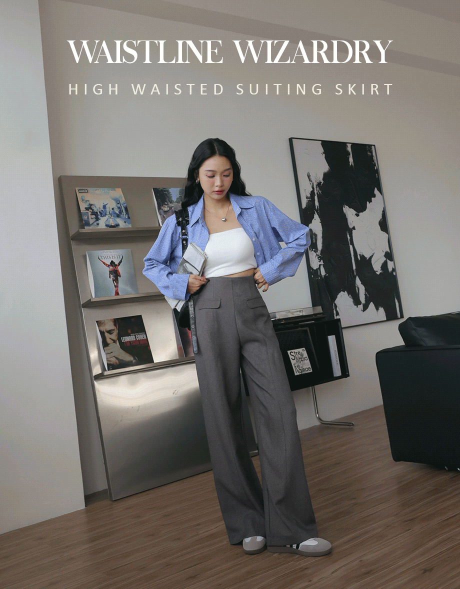 Wizardly Waistline Suit Pants