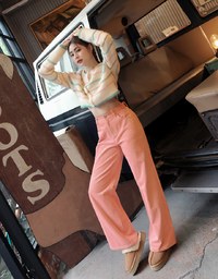 Soft Corduroy Wide Pants
