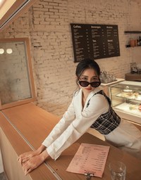 3WAY Tweed Two Piece Mini Shirt Dress