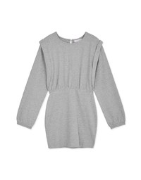 Casual Chic Round Neck Loose Mini Dress