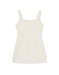 Tweed Vest Mini Dress