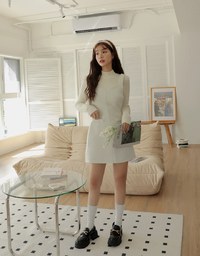 Tweed Vest Mini Dress