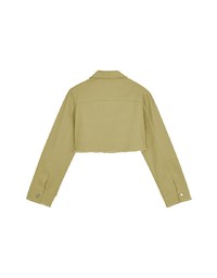 【SHIUAN'S DESIGN】Retro Denim Jeans Blazer Jacket (With Shoulder Pads)