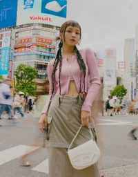 【SHIUAN'S DESIGN】Retro Straight Double Zip Knit Top
