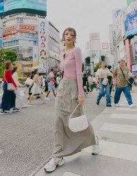【SHIUAN'S DESIGN】Retro Straight Double Zip Knit Top
