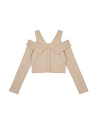 Soft Lapel Notched Knit Top