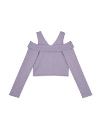 Soft Lapel Notched Knit Top