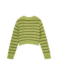 Lapel Line Knit Top