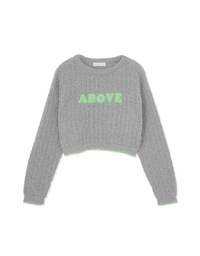 Alphabet Stitched Sweater