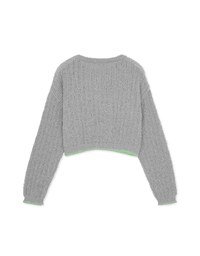 Alphabet Stitched Sweater