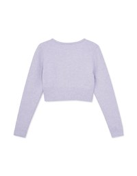 Pearl Buttoned Knit Top